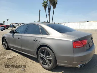 2013 Audi S8 with VIN WAUD2AFD4DN007731, listed as a Copart auction lot 52052315 with 118,582 mi miles and Clean Title. Bid and sale history available at carsss.com. Image 2.