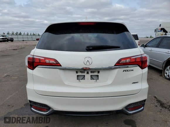 2016 Acura RDX with VIN 5J8TB4H39GL023946, listed as a Copart auction lot 52642203 with 117,211 mi miles. Bid and sale history available at carsss.com. Image 6.