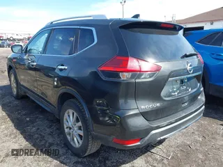 2017 Nissan Rogue SV with VIN KNMAT2MV1HP575899, listed as a IAAI auction lot 41807777 with 165,638 mi miles. Bid and sale history available at carsss.com. Image 3.