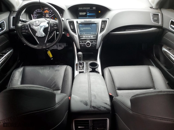 2020 Acura TLX with VIN 19UUB1F35LA005410, listed as a Copart auction lot 50995705 with 67,302 mi miles and Salvage Title. Bid and sale history available at carsss.com. Image 8.