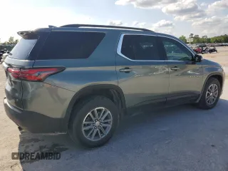 2022 Chevrolet Traverse LT Cloth with VIN 1GNERGKW9NJ172218, listed as a Copart auction lot 54129615 with 28,287 mi miles and Clean Title. Bid and sale history available at carsss.com. Image 3.