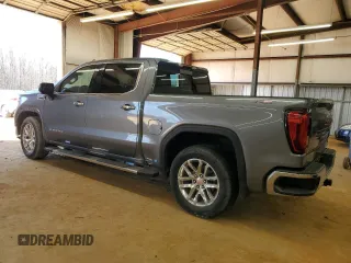 2022 GMC Sierra 1500 Limited SLT with VIN 1GTU9DET8NZ192191, listed as a Copart auction lot 46782145 with 0 mi miles and Salvage Title. Bid and sale history available at carsss.com. Image 2.