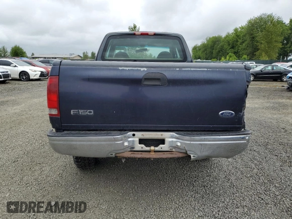 2000 Ford F-150 XL z VIN 1FTRX18L5YNA10836, wystawiony jako Copart lot #55325245 z przebiegiem 188 237 mil mil oraz Szkoda całkowita • Salvage title. Historia ofert i sprzedaży dostępna na DreamBid. Obrazek 6.