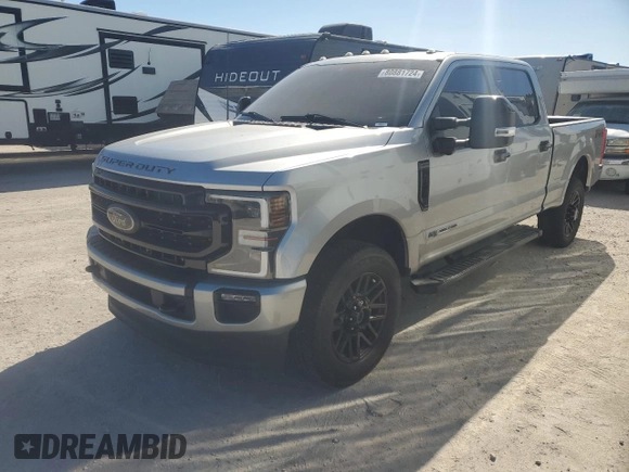 2022 Ford F-350 XL with VIN 1FT8W3BT4NED29708, listed as a Copart auction lot 80881724 with Not provided miles and Non repairable. Bid and sale history available at DreamBid. Image 1.