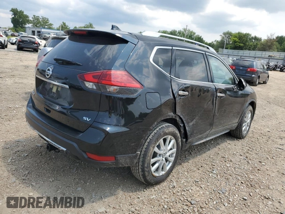 2017 Nissan Rogue SV with VIN JN8AT2MT7HW391981, listed as a Copart auction lot 64074304 with 109,942 mi miles and Salvage Title. Bid and sale history available at carsss.com. Image 3.