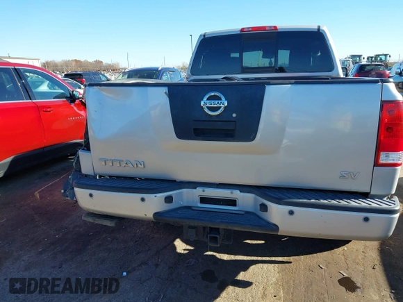 2012 Nissan Titan SE with VIN 1N6AA0CA6CN312785, listed as a IAAI auction lot 40810558 with 122,078 mi miles. Bid and sale history available at carsss.com. Image 16.