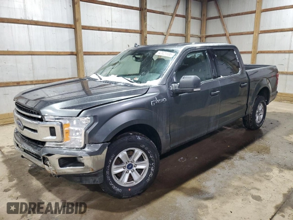 2019 Ford F-150 XL with VIN 1FTEW1EBXKFB46779, listed as a Copart auction lot 42321135 with 93,241 mi miles and Salvage Title. Bid and sale history available at carsss.com. Image 1.