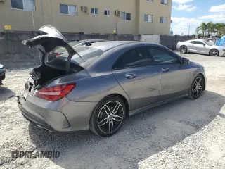 2018 Mercedes-Benz CLA 250 with VIN WDDSJ4EB8JN655752, listed as a Copart auction lot 41113773 with 51,436 mi miles and . Bid and sale history available at DreamBid. Image 3.