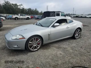 2008 Jaguar XK with VIN SAJWA43C989B24896, listed as a Copart auction lot 78328454 with 0 mi miles and Salvage Title. Bid and sale history available at carsss.com. Image 1.