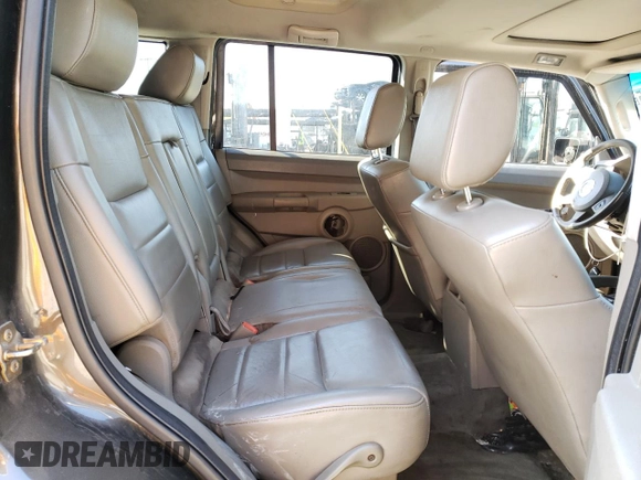 2006 Jeep Commander with VIN 1J8HH48K96C276752, listed as a Copart auction lot 49312975 with 138,846 mi miles and Salvage title. Bid and sale history available at DreamBid. Image 11.