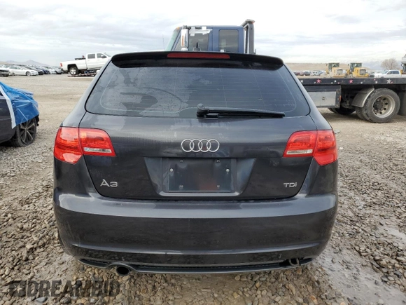 2010 Audi A3 with VIN WAUKJBFM1AA145083, listed as a Copart auction lot 83530844 with 95,363 mi miles and Salvage title. Bid and sale history available at DreamBid. Image 6.