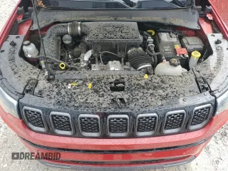 2023 Jeep Compass (RED) Edition с VIN 3C4NJDCN7PT500848, выставлен на аукционе Copart как лот 54476355 с пробегом 25 123 миль миль и Списание • Salvage title. История ставок и продаж доступна на DreamBid. Изображение 11.