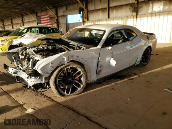 2021 Dodge Challenger R/T Scat Pack z VIN 2C3CDZFJ6MH576798, wystawiony jako Copart lot #47225685 z przebiegiem 38 252 mil mil oraz Szkoda całkowita • Salvage title. Historia ofert i sprzedaży dostępna na DreamBid. Obrazek 1.