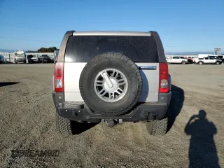 2006 Hummer H3 with VIN 5GTDN136668110739, listed as a Copart auction lot 76972104 with 160,708 mi miles and Salvage Title. Bid and sale history available at DreamBid. Image 6.