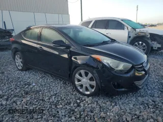 2013 Hyundai Elantra Limited with VIN KMHDH4AE0DU795704, listed as a Copart auction lot 50978605 with 142,888 mi miles and Salvage Title. Bid and sale history available at carsss.com. Image 4.