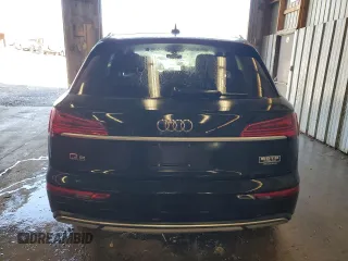 2023 Audi Q5 Premium Plus with VIN WA1BBAFY6P2047225, listed as a Copart auction lot 55093445 with 35,998 mi miles and Salvage title. Bid and sale history available at DreamBid. Image 6.