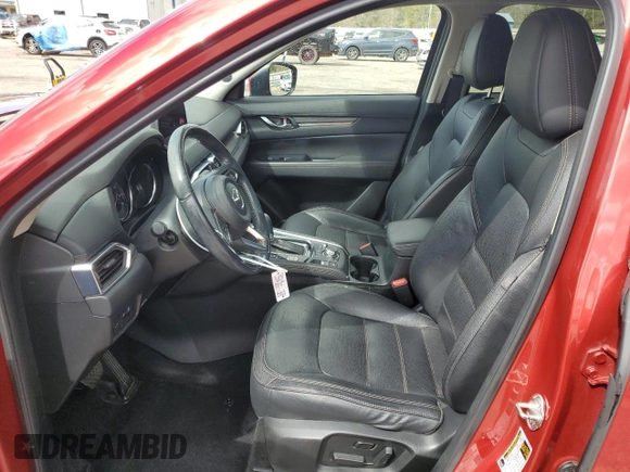 2017 Mazda CX-5 Grand Touring with VIN JM3KFADL5H0190186, listed as a Copart auction lot 48503805 with 95,223 mi miles and Salvage Title. Bid and sale history available at carsss.com. Image 7.