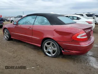 2005 Mercedes-Benz CLK 500 z VIN WDBTK75GX5T038734, wystawiony jako Copart lot #47435695 z przebiegiem 9 860 mil mil oraz Szkoda całkowita • Salvage title. Historia ofert i sprzedaży dostępna na DreamBid. Obrazek 2.