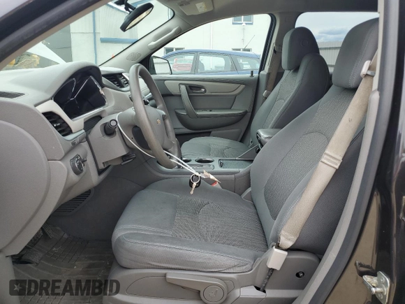 2017 Chevrolet Traverse LS with VIN 1GNKVFED6HJ239185, listed as a Copart auction lot 57571955 with 191,673 mi miles and Clean title. Bid and sale history available at DreamBid. Image 7.