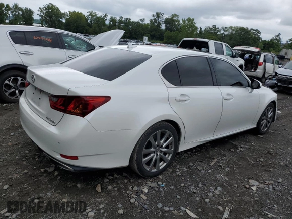 2014 Lexus GS 350 with VIN JTHBE1BL1E5042001, listed as a Copart auction lot 65809334 with 134,130 mi miles and Salvage Title. Bid and sale history available at carsss.com. Image 3.