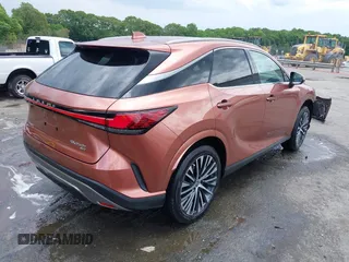 2024 Lexus RX 350h with VIN 2T2BBMCA1RC054680, listed as a IAAI auction lot 42157910 with 5,392 mi miles and . Bid and sale history available at DreamBid. Image 4.