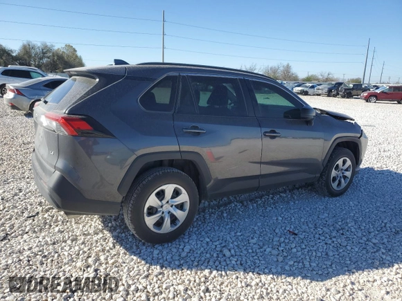 2020 Toyota RAV4 LE with VIN 2T3H1RFV1LW073014, listed as a Copart auction lot 49821405 with 65,555 mi miles and Salvage Title. Bid and sale history available at carsss.com. Image 3.
