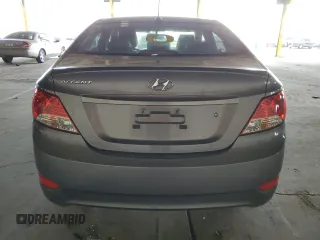 2014 Hyundai Accent GLS with VIN KMHCU4AE5EU765414, listed as a Copart auction lot 42359065 with 114,762 mi miles and Salvage Title. Bid and sale history available at carsss.com. Image 6.
