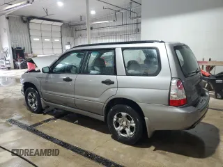 2006 Subaru Forester X with VIN JF1SG63656H724371, listed as a Copart auction lot 58783475 with 194,856 mi miles and Salvage title. Bid and sale history available at DreamBid. Image 2.