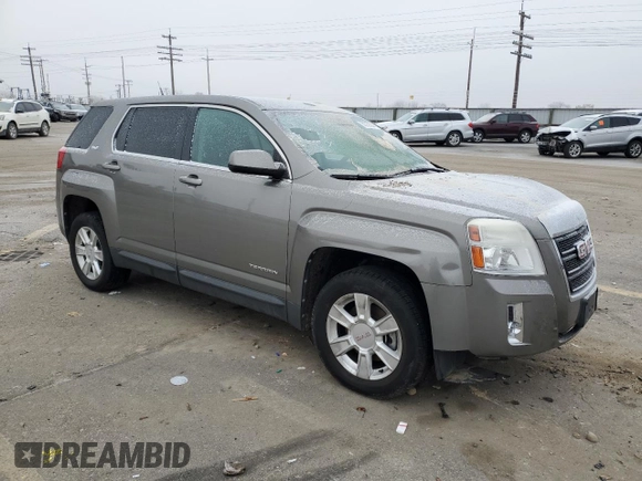 2012 GMC Terrain SLE-1 with VIN 2GKALMEKXC6281964, listed as a Copart auction lot 82259344 with 45,405 mi miles and Salvage Title. Bid and sale history available at carsss.com. Image 4.