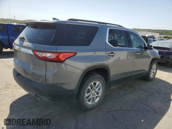 2020 Chevrolet Traverse LT Cloth with VIN 1GNERGKW8LJ282450, listed as a Copart auction lot 73414484 with 56,264 mi miles and Salvage title. Bid and sale history available at DreamBid. Image 3.