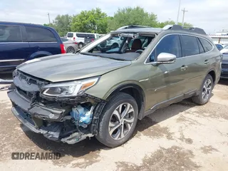 2021 Subaru Outback Touring XT with VIN 4S4BTGPD8M3210606, listed as a IAAI auction lot 42061793 with 17,550 mi miles and . Bid and sale history available at DreamBid. Image 2.