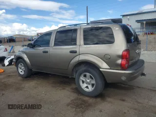 2005 Dodge Durango SLT with VIN 1D4HD48N35F605264, listed as a Copart auction lot 55932775 with 170,548 mi miles and Salvage title. Bid and sale history available at DreamBid. Image 2.