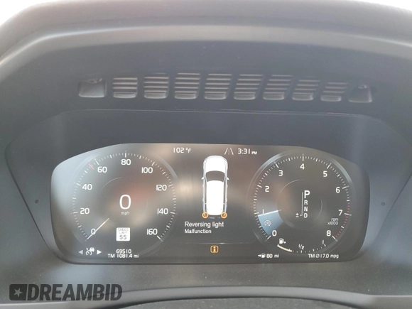 2017 Volvo XC90 Momentum z VIN YV4A22PK5H1128206, wystawiony jako Copart lot #52108315 z przebiegiem 69 510 mil mil oraz Szkody całkowita. Historia ofert i sprzedaży dostępna na DreamBid. Obrazek 9.