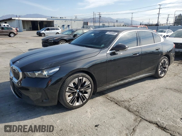 2024 BMW 5 Series 530i with VIN WBA43FJ09RCS15203, listed as a Copart auction lot 42549495 with 22,920 mi miles and Salvage title. Bid and sale history available at DreamBid. Image 1.