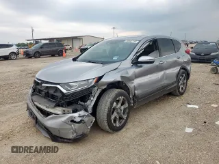 2019 Honda CR-V EX-L with VIN 5J6RW1H8XKA025128, listed as a Copart auction lot 58602195 with 92,442 mi miles and Salvage title. Bid and sale history available at DreamBid. Image 1.