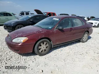 2007 Ford Taurus SEL with VIN 1FAFP56U27A183683, listed as a Copart auction lot 48707555 with Not Provided miles and Salvage Title. Bid and sale history available at DreamBid. Image 1.