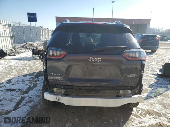2022 Jeep Cherokee Latitude Lux with VIN 1C4PJMMX4ND529316, listed as a Copart auction lot 42246385 with 23,118 mi miles and Salvage title. Bid and sale history available at DreamBid. Image 6.