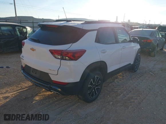 2023 Chevrolet TrailBlazer ACTIV with VIN KL79MSSL1PB060783, listed as a IAAI auction lot 41330323 with 26,004 mi miles and . Bid and sale history available at DreamBid. Image 4.