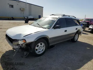 1996 Subaru Legacy Outback with VIN 4S3BG6850T7987993, listed as a Copart auction lot 51787335 with 114,487 mi miles and Salvage title. Bid and sale history available at DreamBid. Image 1.