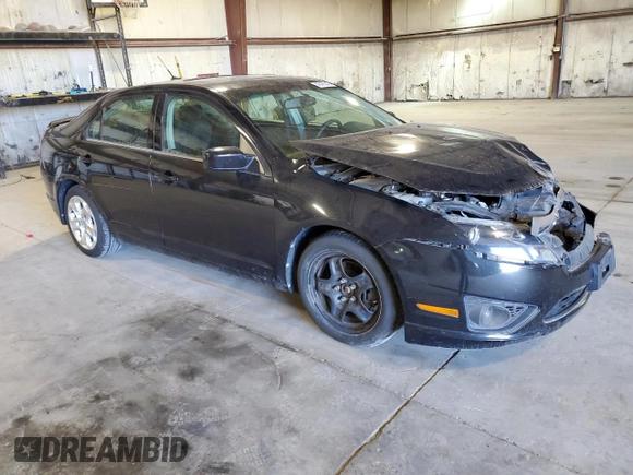 2010 Ford Fusion SE with VIN 3FAHP0HAXAR220684, listed as a Copart auction lot 49476545 with 92,587 mi miles and Salvage Title. Bid and sale history available at DreamBid. Image 4.