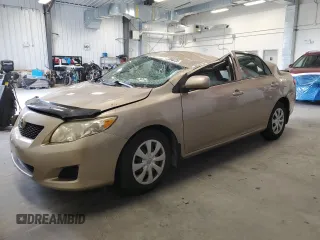 2010 Toyota Corolla with VIN 2T1BU4EE8AC342716, listed as a Copart auction lot 62686225 with Not provided miles and Non repairable. Bid and sale history available at DreamBid. Image 1.