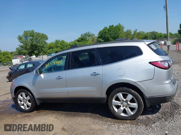2016 Chevrolet Traverse LT with VIN 1GNKRGKD3GJ275039, listed as a IAAI auction lot 42578461 with 131,843 mi miles and . Bid and sale history available at DreamBid. Image 14.