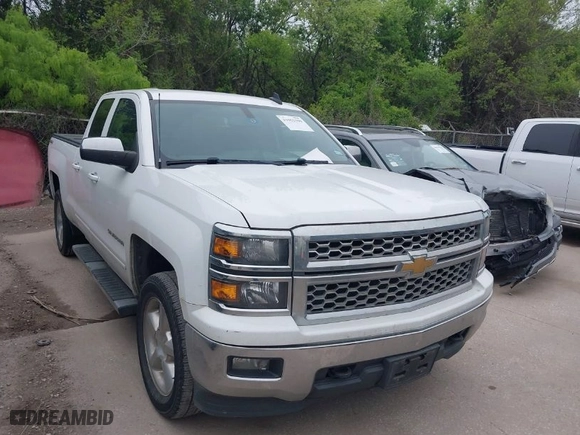 2015 Chevrolet Silverado 1500 LT with VIN 1GCVKREC5FZ254640, listed as a IAAI auction lot 41951590 with 286,155 mi miles. Bid and sale history available at carsss.com. Image 1.
