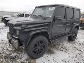 2018 Mercedes-Benz G-Class AMG G 63 with VIN WDCYC7DH4JX292399, listed as a Copart auction lot 45365795 with 73,598 mi miles and Salvage Title. Bid and sale history available at carsss.com. Image 1.