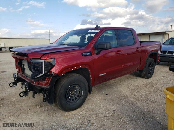 2024 GMC Sierra 1500 Elevation with VIN 1GTPHCED4RZ164560, listed as a Copart auction lot 86312044 with 3,359 mi miles and Salvage Title. Bid and sale history available at carsss.com. Image 1.