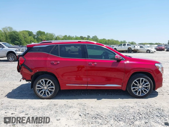 2024 GMC Terrain Denali with VIN 3GKALXEG8RL325865, listed as a IAAI auction lot 42060140 with 56,000 mi miles and . Bid and sale history available at DreamBid. Image 14.