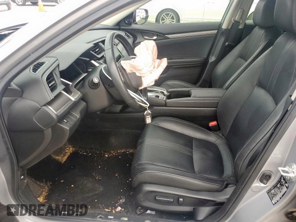 2018 Honda Civic EX-L z VIN JHMFC1F7XJX029864, wystawiony jako Copart lot #59989035 z przebiegiem 43 318 mil mil oraz Szkoda całkowita • Salvage title. Historia ofert i sprzedaży dostępna na DreamBid. Obrazek 7.