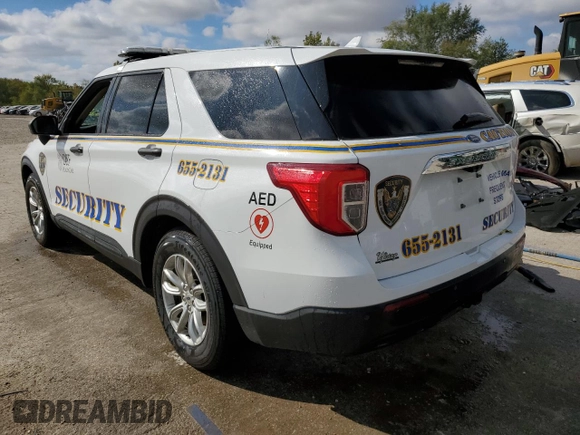 2020 Ford Explorer with VIN 1FMSK8BB6LGC83107, listed as a Copart auction lot 72339414 with Not Provided miles and Salvage Title. Bid and sale history available at carsss.com. Image 2.