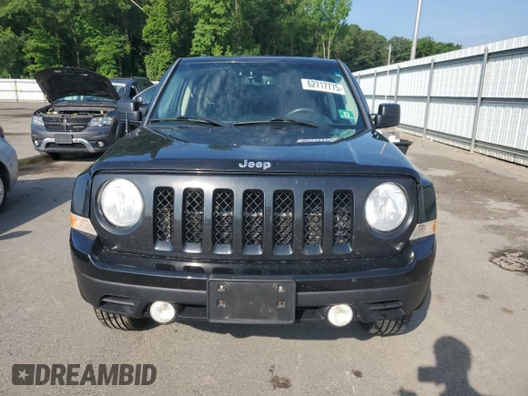 2014 Jeep Patriot Latitude with VIN 1C4NJRFB8ED717276, listed as a Copart auction lot 62717775 with 108,933 mi miles and Salvage title. Bid and sale history available at DreamBid. Image 5.