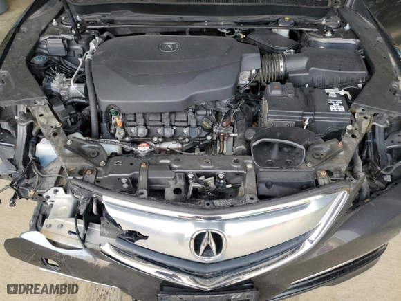 2015 Acura TLX V6 Advance with VIN 19UUB3F7XFA010380, listed as a Copart auction lot 46820195 with 115,841 mi miles and Clean Title. Bid and sale history available at carsss.com. Image 11.